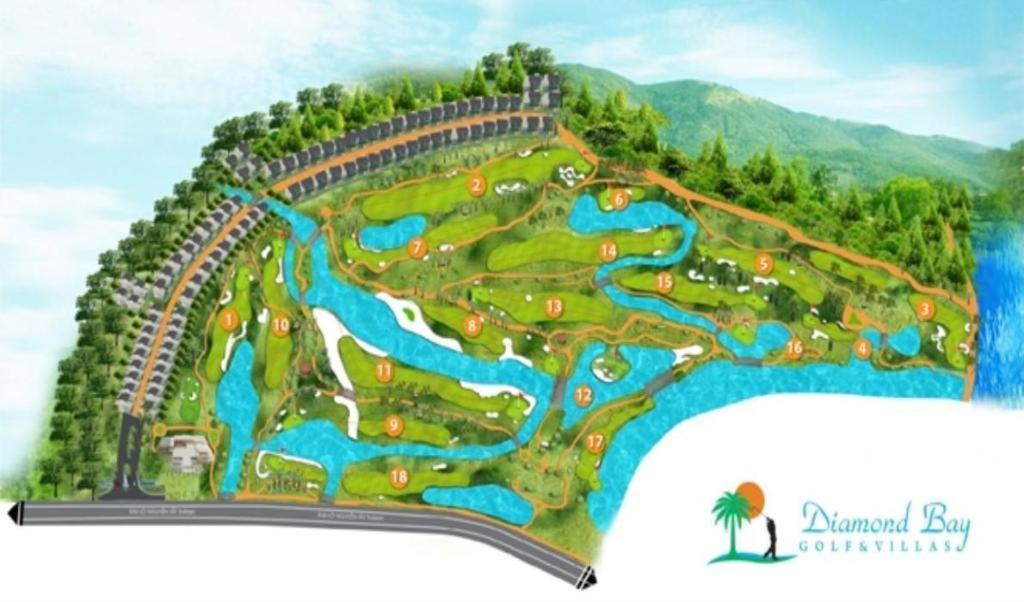 נה טראנג Diamond Bay Golf And Villas מראה חיצוני תמונה